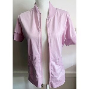 Lucy • Light Purple Zipper Front Lightweight Jacket
